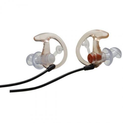 Surefire ep3-mpr ep3 sonic defender earplugs clear double flanged earplugs med 1 for sale