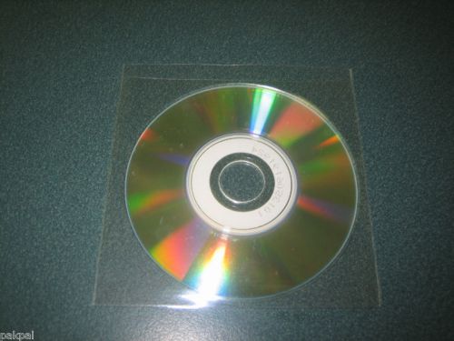 1000 NEW 3&#034; MINI CD CD-R BOPP SLEEVE,CLEAR JS28BOPP