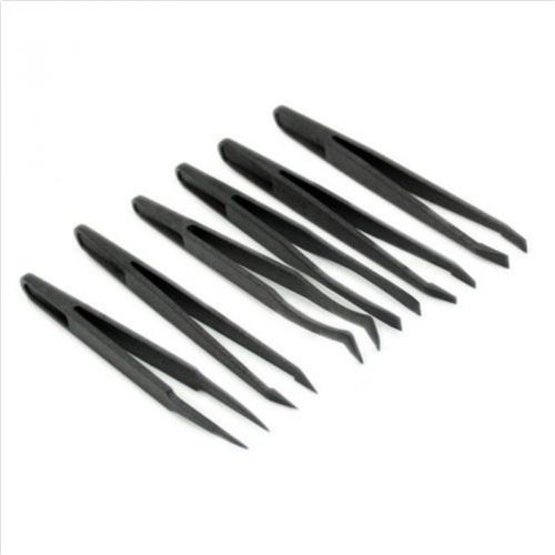 High quality purpose precision tweezer set stainless steel anti static tool cool for sale