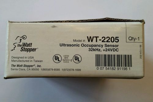 Wattstopper WT-2205 Ultrasonic Occupancy Sensor