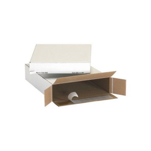 &#034;self-seal side loading boxes, 11 1/8&#034;&#034;x2&#034;&#034;x8 3/4&#034;&#034;, white, 25/bundle&#034; for sale