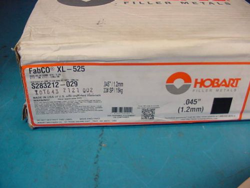 33 lb spool hobart fabcor 525 mig welding wire 0.045&#034;  flux cored steel for sale