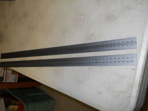 Starrett  CB600-35   Grooved Rules. Works with Combination Square Heads  New