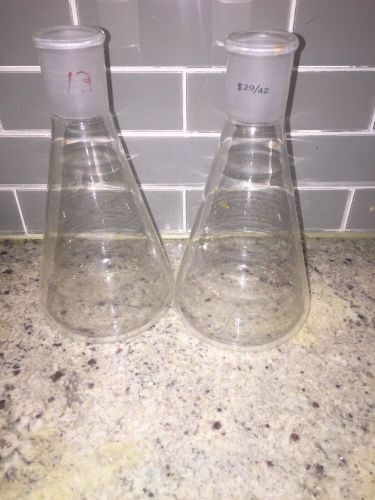 Vintage Glass Chemistry Beakers Breaking Bad Maker Unknown