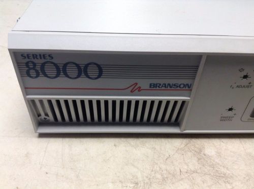 Branson S8025-18 230 VAC 25 kHz Series 8000 Ultrasonic Power Supply S802518