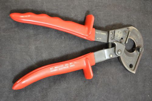 Klein Racheting Cable Cutting Tool #63060 Made in Germany (H01 2135) 1262-4