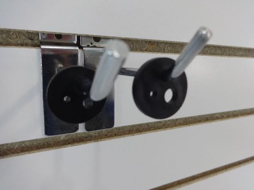 3-holed design inventory control product stop peg hook shelf management for sale