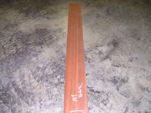 Makore Wood Veneer. 9.5 x 103, 6 Sheets.