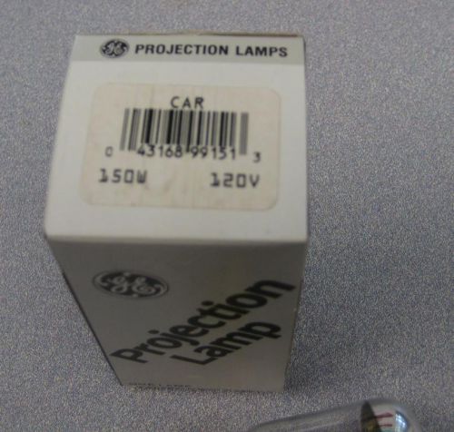 GE CAR 150W 120V Projection Lamp Brand New in Box