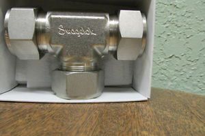 Ss-1610-3 swagelok 1 inch union tee  new surplus in box for sale