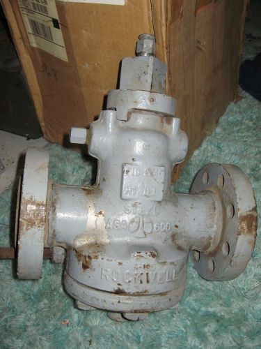 Rockwell Steel Plug Valve Hypreseal Nordstrom A6A 600 *FREE SHIPPING*