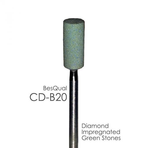 Diamond Green Stone Cylinder for Zirconia and Porcelain Besqual CD-B20