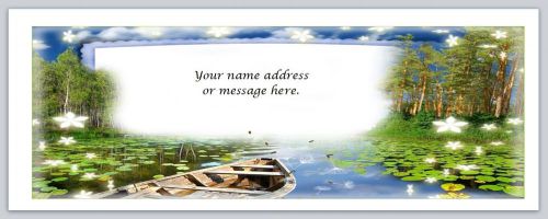 30 personalized return address labels scenic buy 3 get 1 free (bo642) for sale