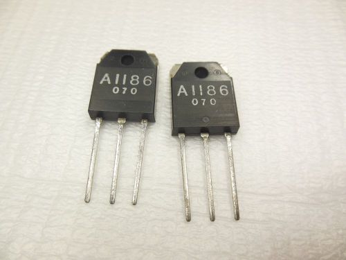 2pcs 2SA1186 PNP Transistor for audio and general purpose applications