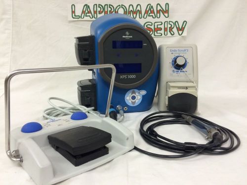 Medtronic Xomed XPS3000, Endo-Scrub 2, Footswitch and Handpiece