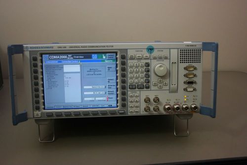Rohde Schwarz CMU200 with GSM, C2K WCDMA, Audio, C2K Vocoder Calibrated Warranty
