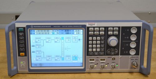 Rohde Schwarz SMW200A Vector Signal Generator 100khz-20Ghz/6Ghz w/LTE, AWGN, +++