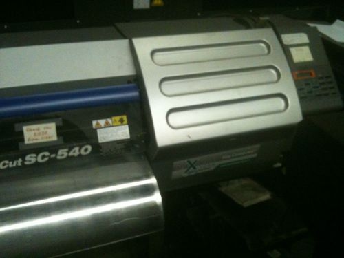 Roland SC-540 eco solvent printer only. CMYKLcLm colors.