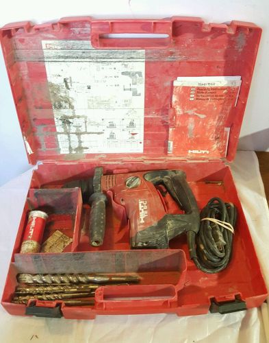 Hilti te 6c rotary hammer drill - model te 6-c w/ bits &amp; case *free ship* for sale