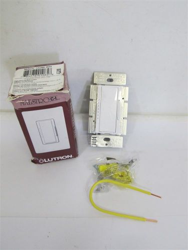 Lutron MACL-153M-WH, Maestro 150 watt Single Pole, CFL/LED Dimmer White