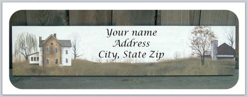 Personalized Return Address Labels Primitive Country Buy 3 get 1 free (c798)
