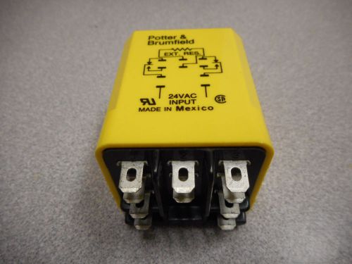 POTTER &amp; BRUMFIELD CUF-41-30010 TIME DELAY RELAY CU SERIES 10A 240VAC 1/3HP 120V