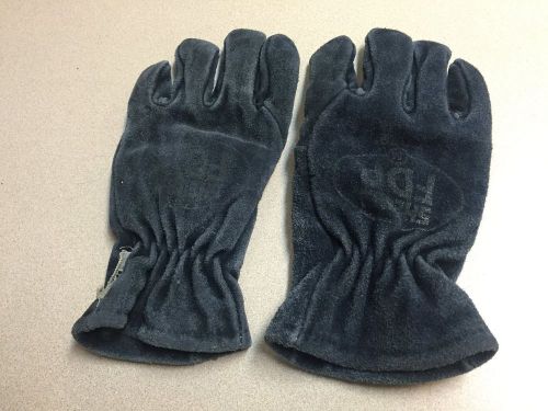 Medium SHELBY FDP Firefighter Gloves Turn Out  Gear