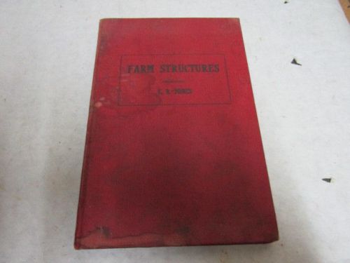 1933 Farm Structures by Edward Richard Jones Illustrated &amp; Diagrams - Estate NR