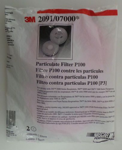 3M Particulate Filter 2091/07000 P100 Respirator Air Filter