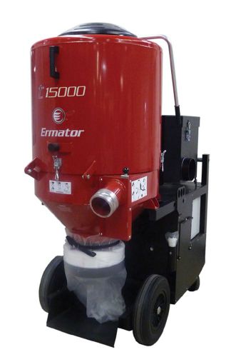 Ermator t15000 hepa dust extractor 4 grinders - 230v - 3-phase for sale