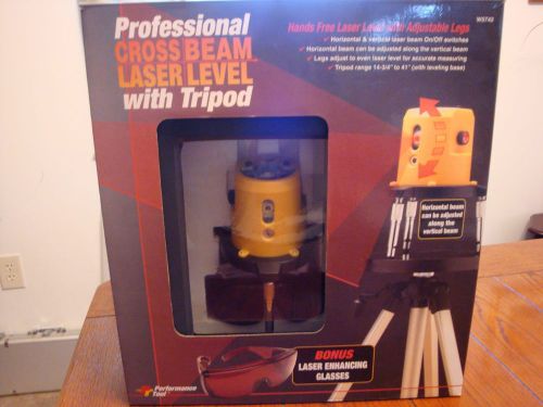 Professional Cross Beam Laser Level with Tripod