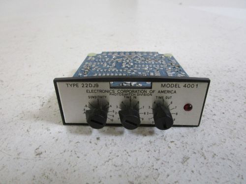 ECA TIME DELAY CONTROL MODULE 22DJ9-4001 *NEW OUT OF BOX*