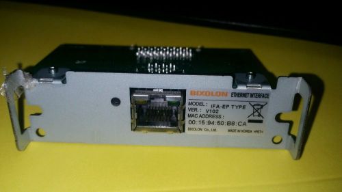 Bixolon IFA-EP Type Ethernet Interface Card SRP-350 SRP-350plus SRP-352plus