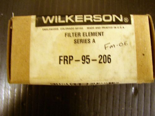 Nib wilkerson filter element frp-95-206   zb-98 for sale