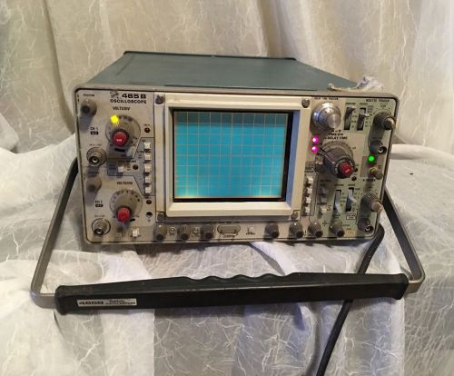 Tektronix 465B Oscilloscope- Turns on-No Further Testing