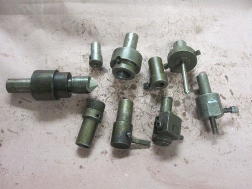 Turret drill tap chamfer boring tool holder lathe turning screw machine b&amp;s lot for sale