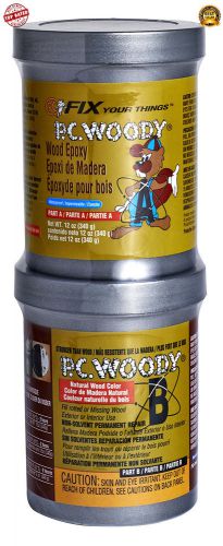 PC Woody Epoxy Paste 12-Ounce Tube 12 ounces
