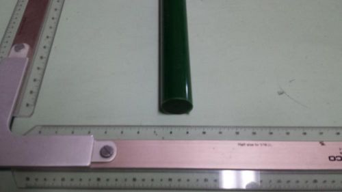 1&#034; dia. x 48&#034; long urethane / polyurethane 95 a green rod p/n 11409 for sale