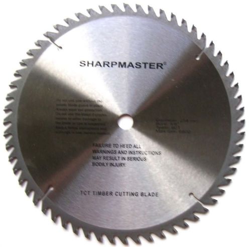 10&#034; 60 tooth carbide tipped blade fits Chop Radial Arm Table Circular saw 6pk