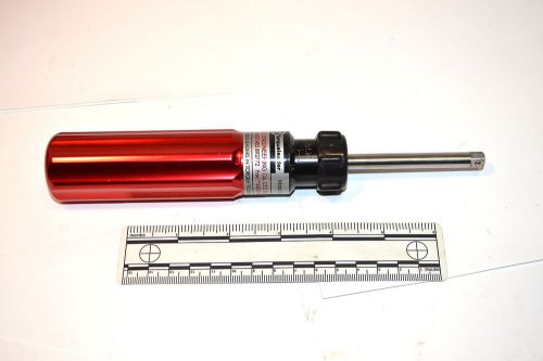 MINT Torqueleader QUICKSET UK Adjustable Torque Screwdriver  1/4&#034; Dr. WR72A49B