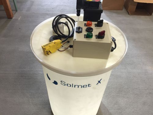 Chem-feed motor operated water pump with 30 gallon barrel model:c15125n for sale