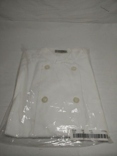 Nwot edwards white unisex chef coat jacket uniform pick a size for sale