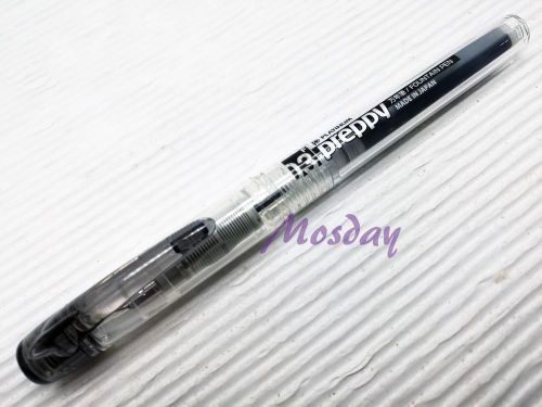 1 Pen Set Platinum Preppy SPN-100A Fountain Pen 0.3mm Fine Nib, BK