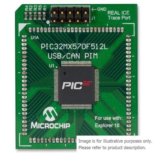 MICROCHIP MA320015 PLUG-IN MODULE, PIC32MX, CAN &amp; USB