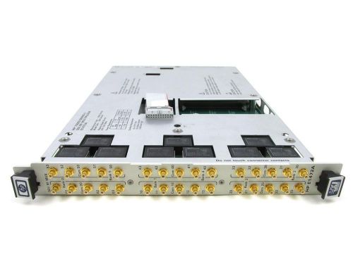 Agilent hp e1472a six 1 x 4, 50 ohm rf multiplexer for hp 75000 series c for sale