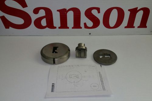 Wilson Tool Series 90 ABS 3-1/2&#034; Station Thick Turret Special Punch Die Stripper