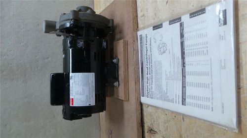 Dayton 1/2 HP 115/230VAC V 60Hz Centrifugal Pump