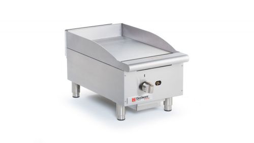 GMCW GCP15, 15-Inch Wide Gas Counter Griddle, ETL/CETL