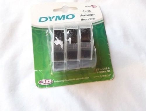 Dymo 1741670 Embossing Tape Refill for Express Label Maker (3 Pack)