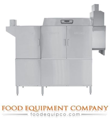 Hobart CLPS66ER+BUILDUP Energy Recovery Conveyor Dishwasher single tank with...